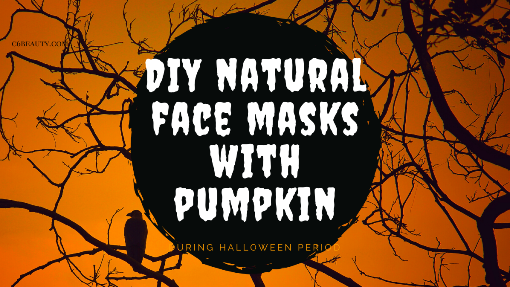 DIY natural face masks pumpkin