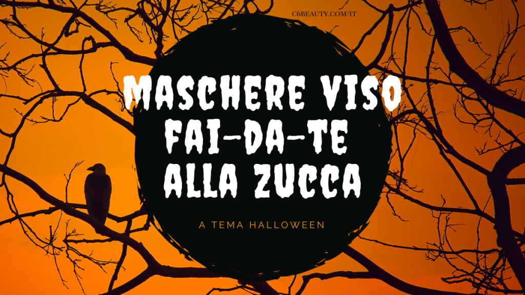 maschera viso fai-da-te zucca